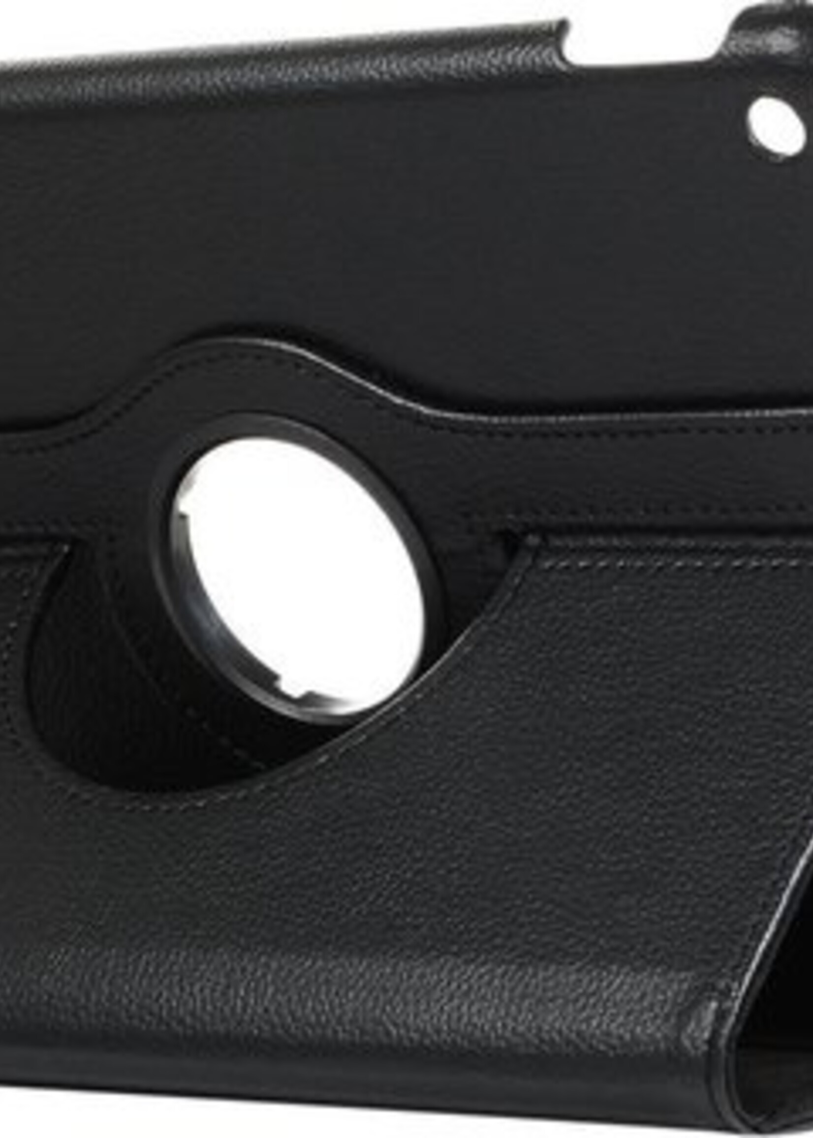 LUQ Hoes Geschikt voor iPad 10.2 2020 Hoes 360 Draaibaar Hoesje Case - Hoesje Geschikt voor iPad 8 Hoes Cover - Zwart