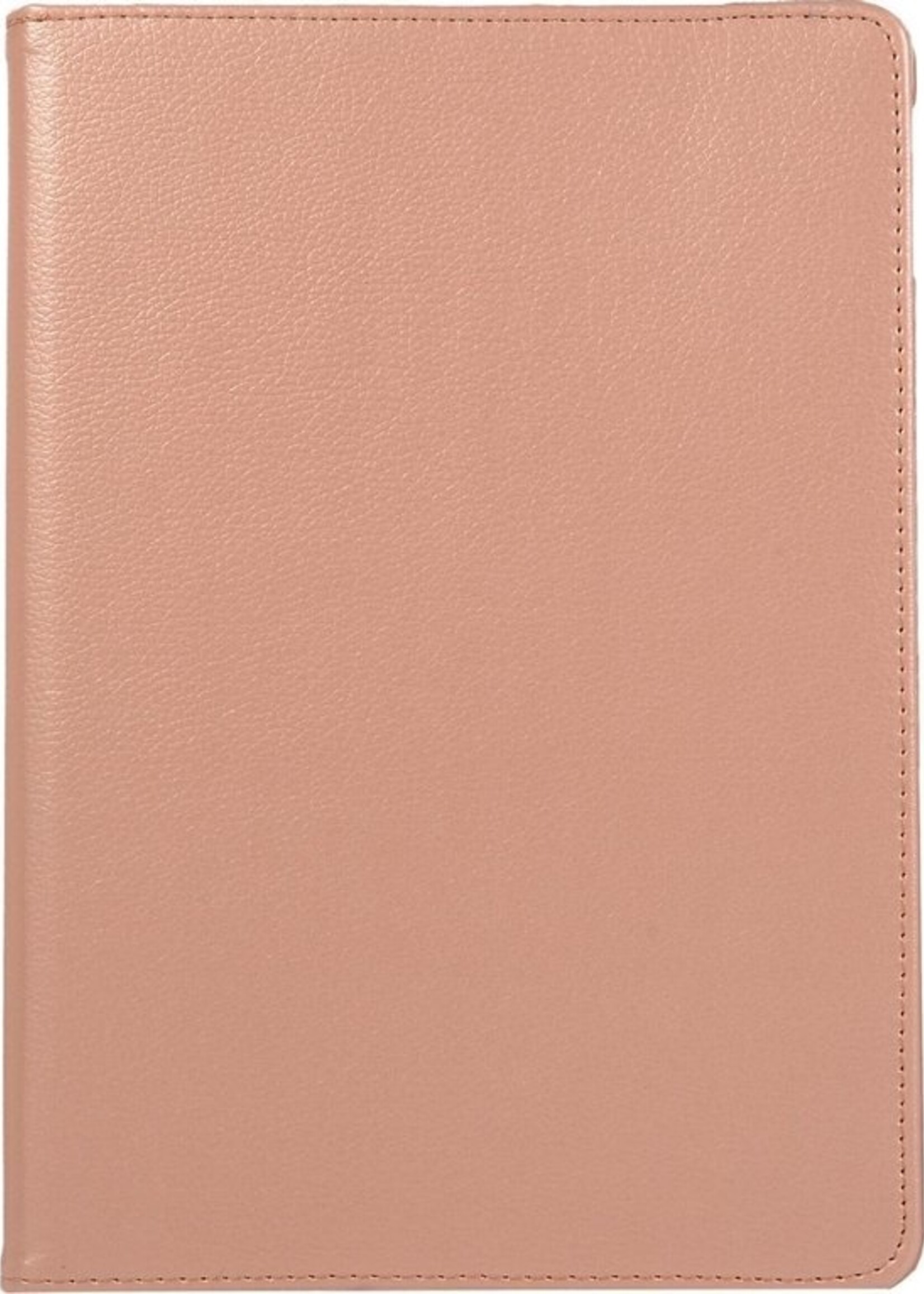 LUQ Hoes Geschikt voor iPad 10.2 2020 Hoes 360 Draaibaar Hoesje Case - Hoesje Geschikt voor iPad 8 Hoes Cover - Rosé goud