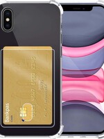 LUQ LUQ iPhone X Pashouder Hoesje Shockproof
