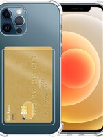 LUQ LUQ iPhone 12 / 12 Pro Pashouder Hoesje Shockproof