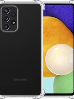 LUQ LUQ Samsung Galaxy A52 hoesje shock proof - 2 PACK