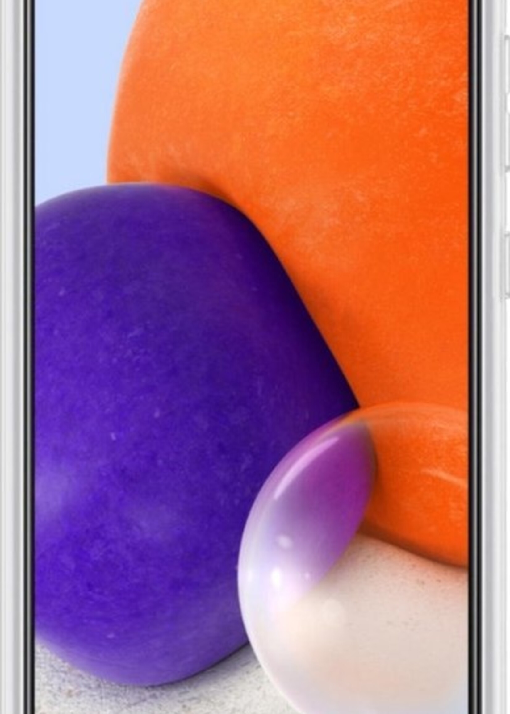 LUQ Hoesje Geschikt voor Samsung A72 Hoesje Siliconen Case - Hoes Geschikt voor Samsung Galaxy A72 Hoes Siliconen - Transparant - 2 Stuks