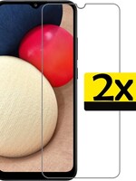 LUQ LUQ Samsung Galaxy A02s Screenprotector - 2 PACK