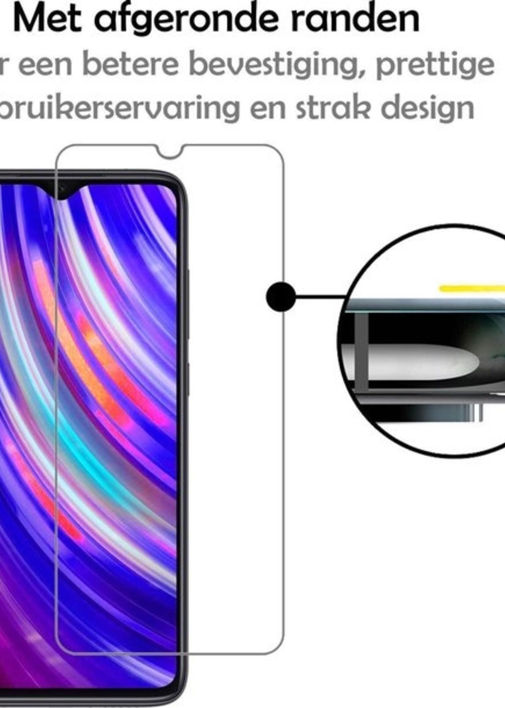 LUQ Screenprotector Geschikt voor Xiaomi Redmi Note 8 Pro Screenprotector Beschermglas Gehard Glas - Screenprotector Geschikt voor Xiaomi Redmi Note 8 Pro Screenprotector Glas