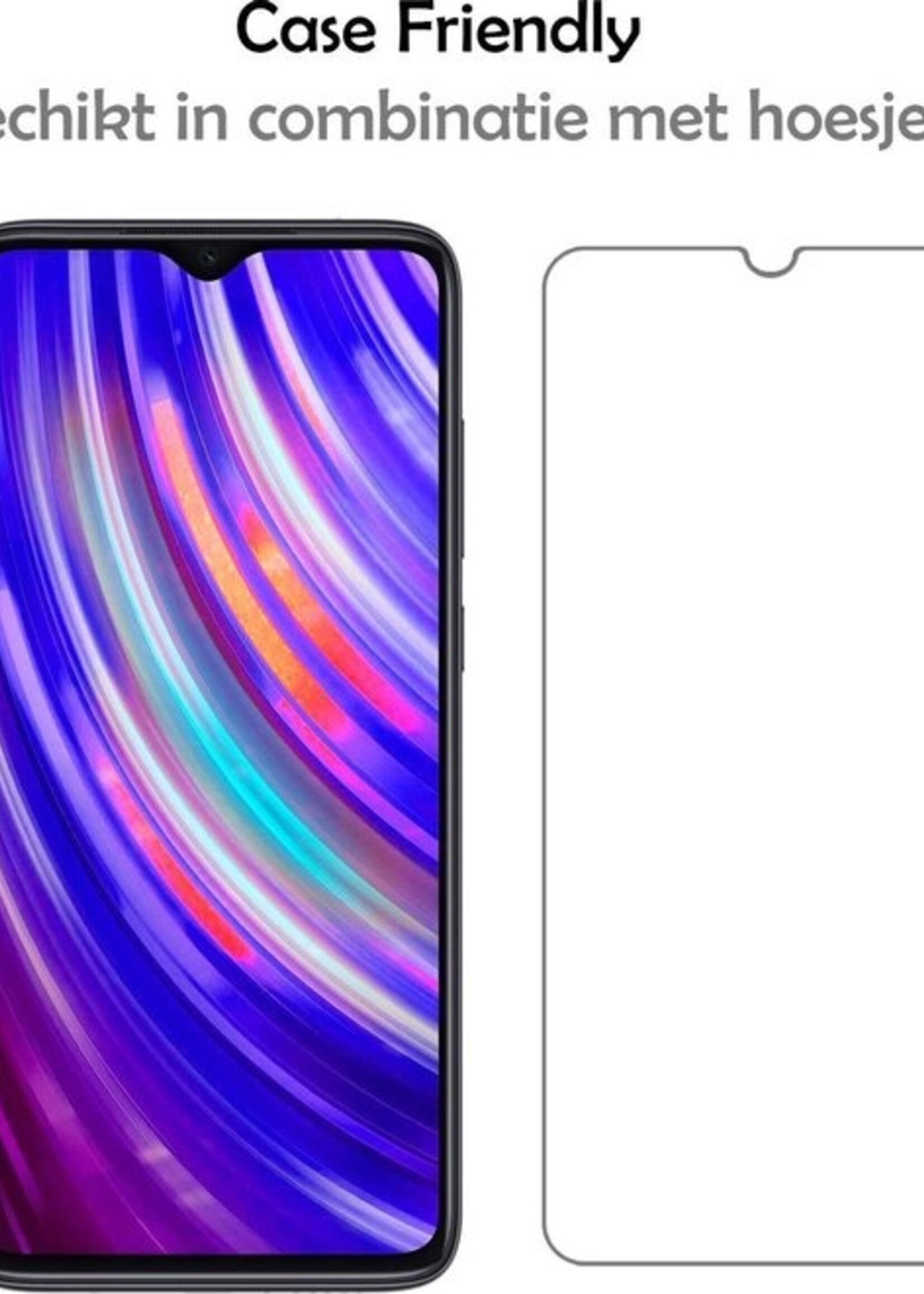 LUQ Screenprotector Geschikt voor Xiaomi Redmi Note 8 Pro Screenprotector Beschermglas Gehard Glas - Screenprotector Geschikt voor Xiaomi Redmi Note 8 Pro Screenprotector Glas - 3 Stuks