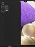 LUQ LUQ Samsung Galaxy A32 5G hoesje siliconen - Zwart