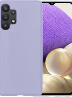 LUQ LUQ Samsung Galaxy A32 5G hoesje siliconen - Lila