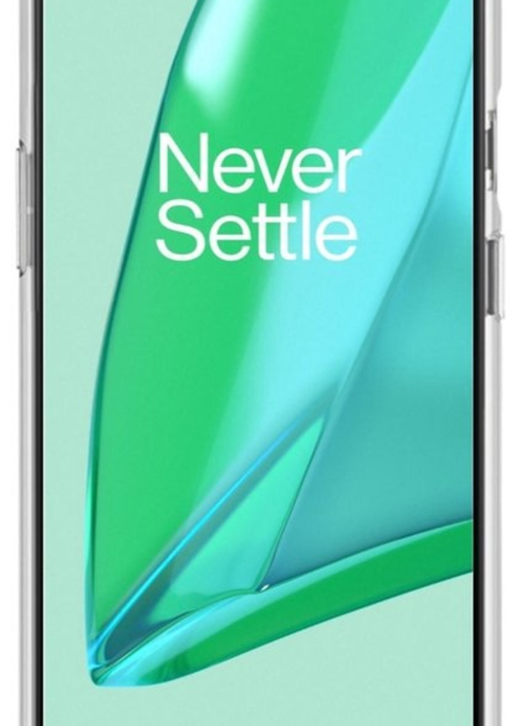 LUQ Hoesje Geschikt voor OnePlus 9 Hoesje Shockproof Case Siliconen - Hoes Geschikt voor OnePlus 9 Hoes Cover Siliconen - Transparant