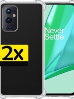 LUQ LUQ OnePlus 9 Pro hoesje shock proof - 2 PACK