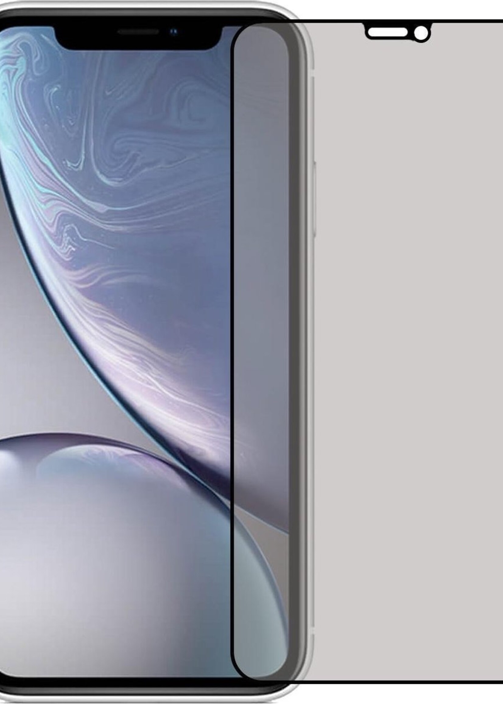LUQ Screenprotector Geschikt voor iPhone 11 Pro Privacy Screenprotector Bescherm Glas - Privacy Screenprotector Geschikt voor iPhone 11 Pro Screenprotector Glas