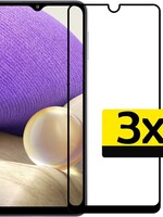 LUQ LUQ 3x Samsung Galaxy A32 5G Screenprotector Full Screen Cover