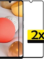 LUQ LUQ 2x Samsung Galaxy A42 Screenprotector Full Screen Cover