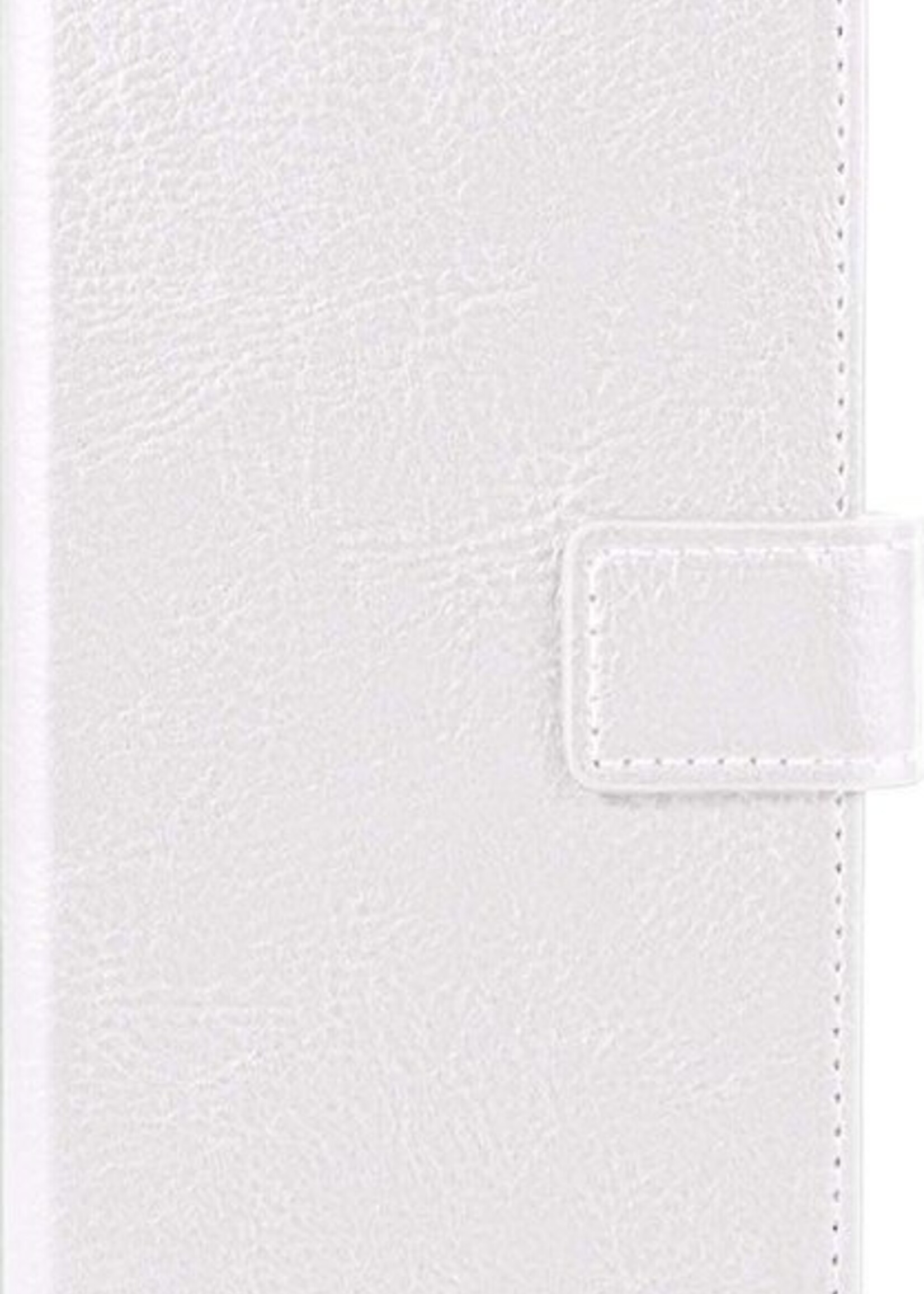 LUQ Hoesje Geschikt voor Samsung A52 5G Hoesje Book Case Hoes Wallet Cover - Hoes Geschikt voor Samsung Galaxy A52 5G Hoesje Bookcase Hoes - Wit