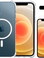LUQ LUQ iPhone 12 Pro Hoesje Transparant Met Screenprotector