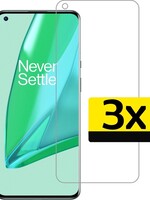 LUQ LUQ OnePlus 9 Screenprotector - 3 PACK