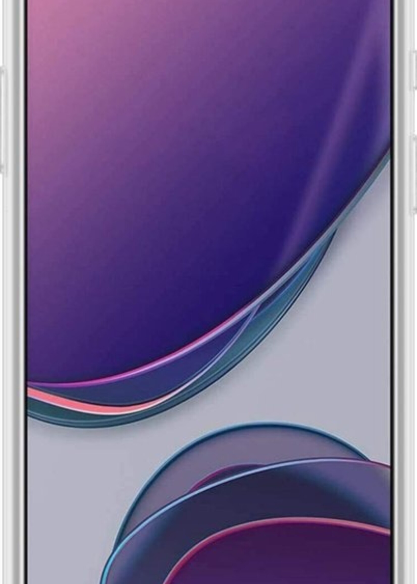 LUQ Hoesje Geschikt voor OnePlus 8T Hoesje Siliconen Case Met Screenprotector - Hoes Geschikt voor OnePlus 8T Hoes Siliconen - Transparant