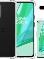 LUQ LUQ OnePlus 9 hoesje shock proof + screenprotector