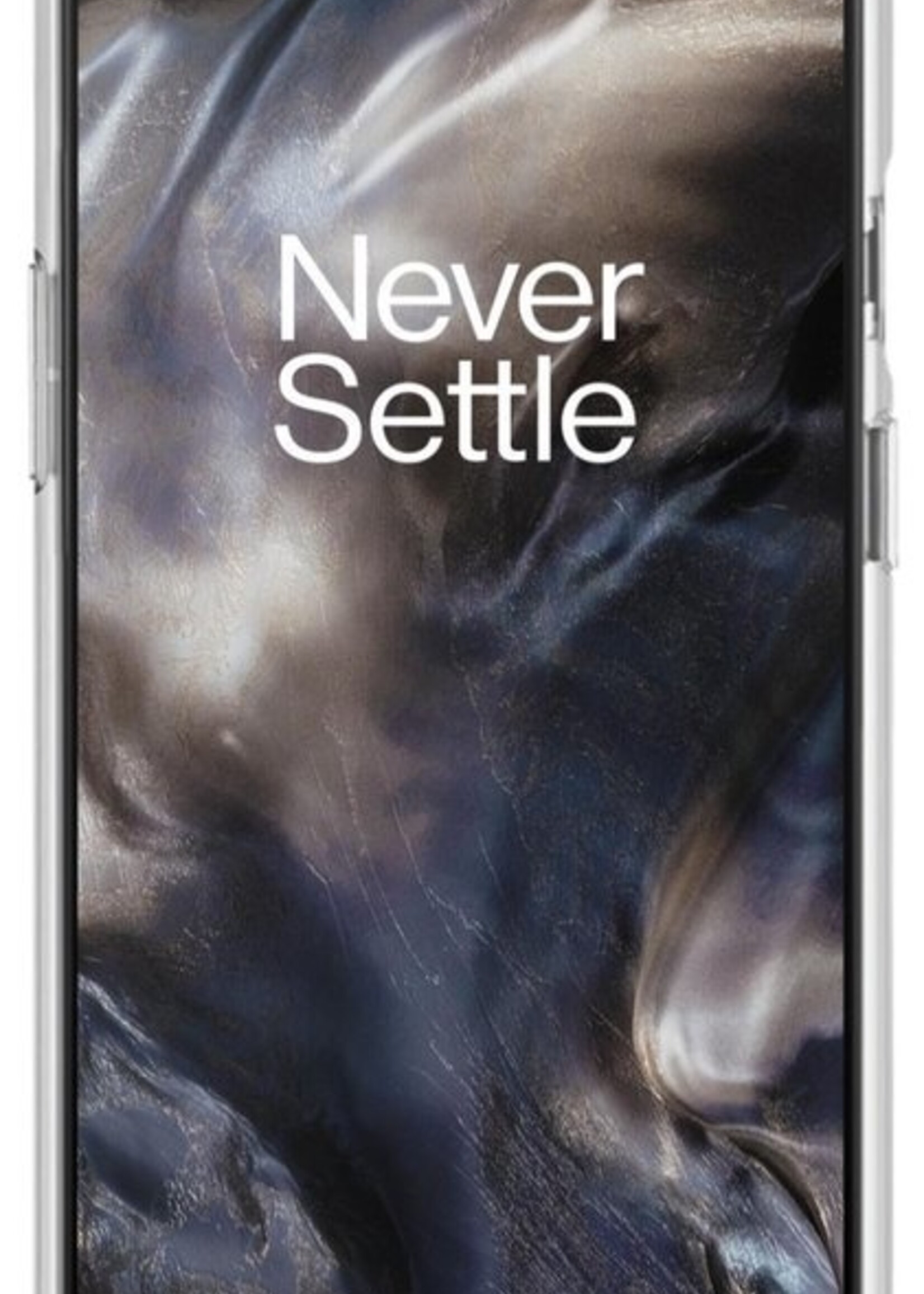 LUQ Hoesje Geschikt voor OnePlus Nord Hoesje Shockproof Case Siliconen Met 2x Screenprotector - Hoes Geschikt voor OnePlus Nord Hoes Cover Siliconen - Transparant