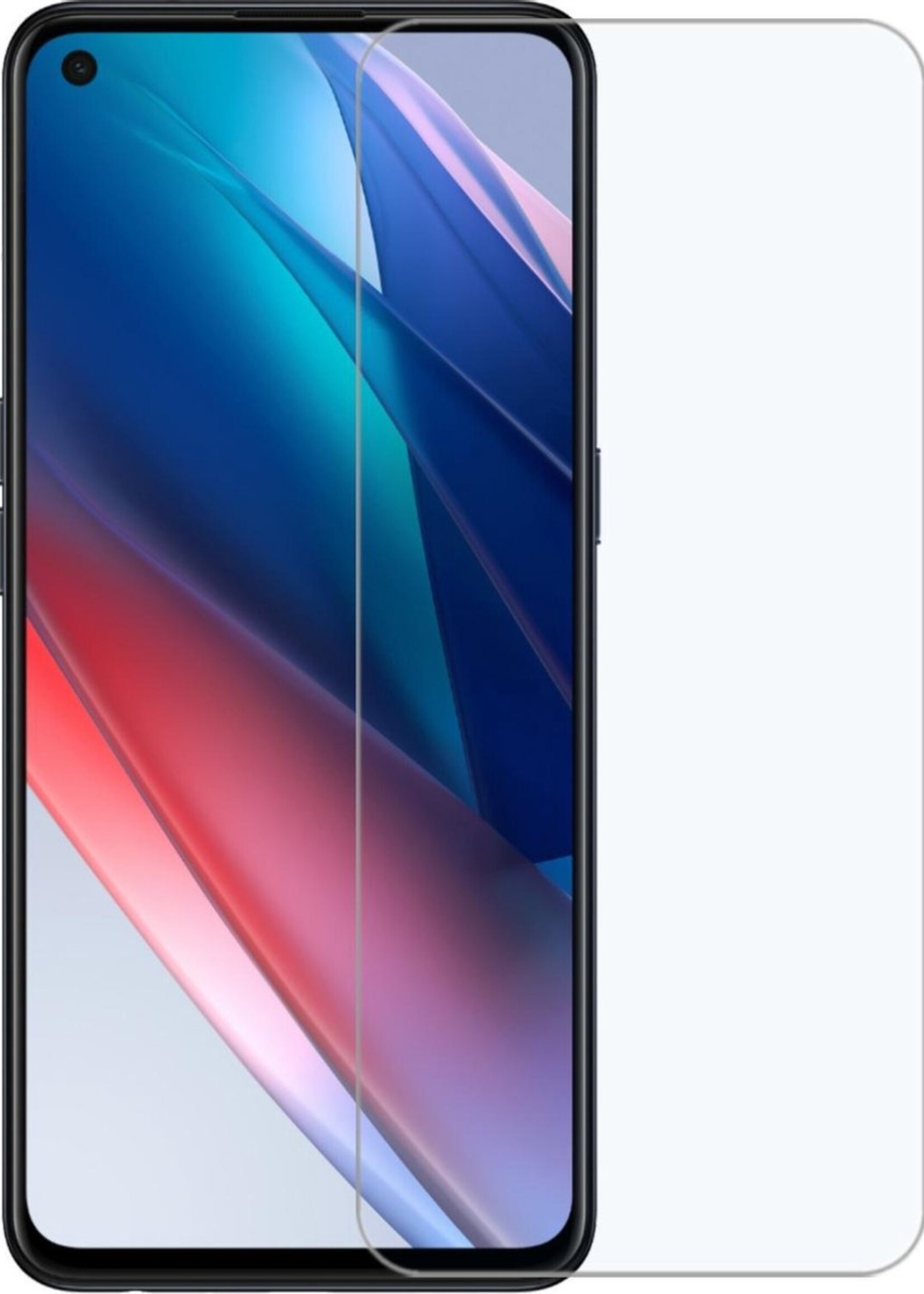 LUQ Screenprotector Geschikt voor OPPO Find X3 Lite Screenprotector Beschermglas Gehard Glas - Screenprotector Geschikt voor OPPO X3 Lite Screenprotector Glas