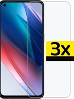 LUQ LUQ Oppo Find X3 Lite Screenprotector - 3 PACK