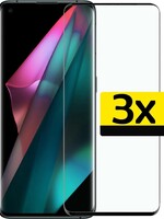 LUQ LUQ Oppo Find X3 Neo Screenprotector - 3 PACK