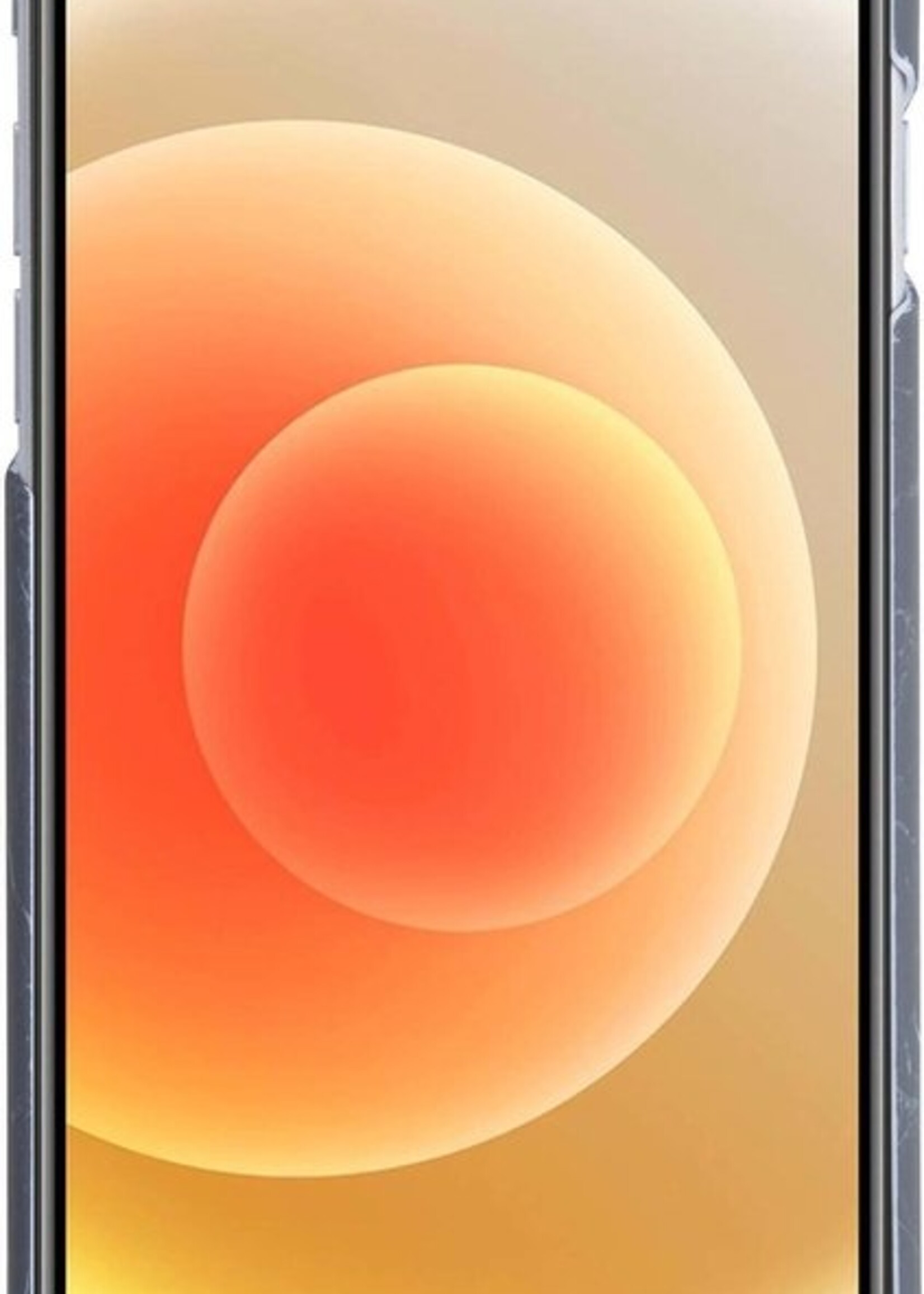 LUQ Hoesje Geschikt voor iPhone 12 Pro Max Hoesje Marmer Case Hard Cover - Hoes Geschikt voor iPhone 12 Pro Max Case Marmer Hoesje Backcover - Zwart - 2 Stuks