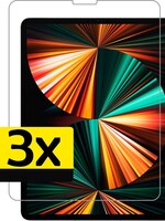 LUQ LUQ iPad Pro 12.9 inch 2020/2021 Screenprotector - 3 PACK