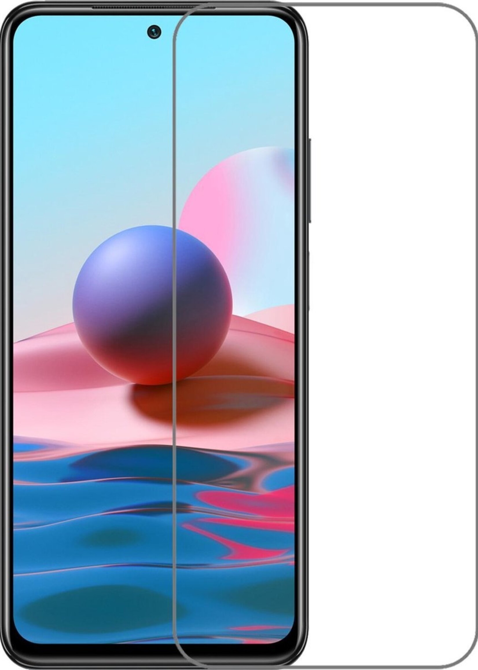 LUQ Screenprotector Geschikt voor Xiaomi Redmi Note 10 Pro Screenprotector Beschermglas Gehard Glas - Screenprotector Geschikt voor Xiaomi Redmi Note 10 Pro Screenprotector Glas
