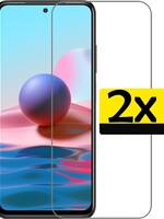LUQ LUQ Xiaomi Redmi Note 10 Pro Screenprotector - 2 PACK