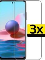 LUQ LUQ Xiaomi Redmi Note 10 Pro Screenprotector - 3 PACK