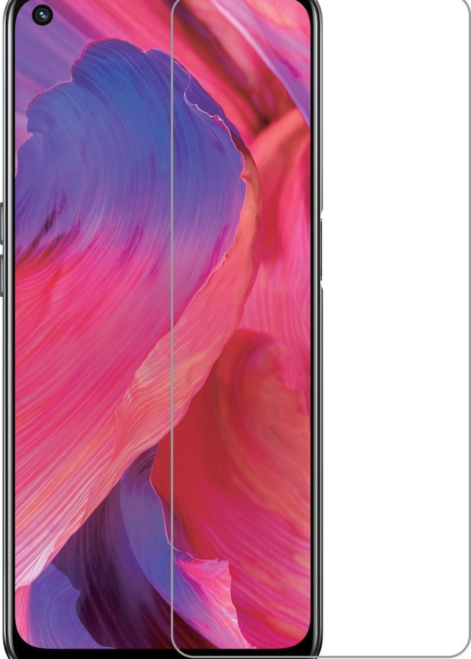 LUQ Screenprotector Geschikt voor OPPO A54 5G Screenprotector Beschermglas Gehard Glas - Screenprotector Geschikt voor OPPO A54 5G Screenprotector Glas