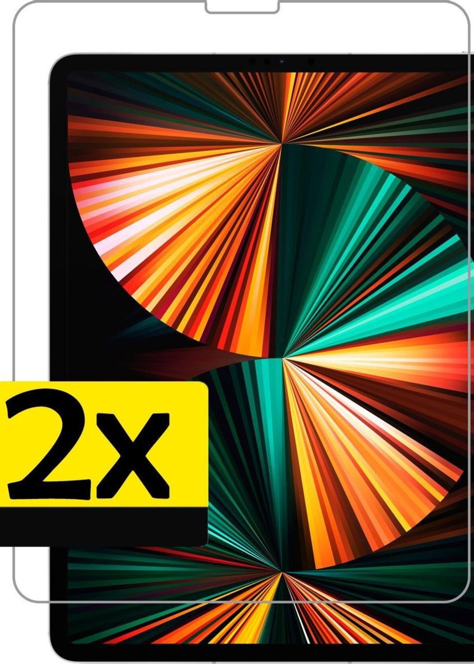 LUQ Screenprotector Geschikt voor iPad Pro 2020 (12,9 inch) Screenprotector Bescherm Glas Tempered Glass Screen Protector - Screen Protector Geschikt voor iPad Pro 2020 (12,9 inch) Screenprotector - 2 Stuks