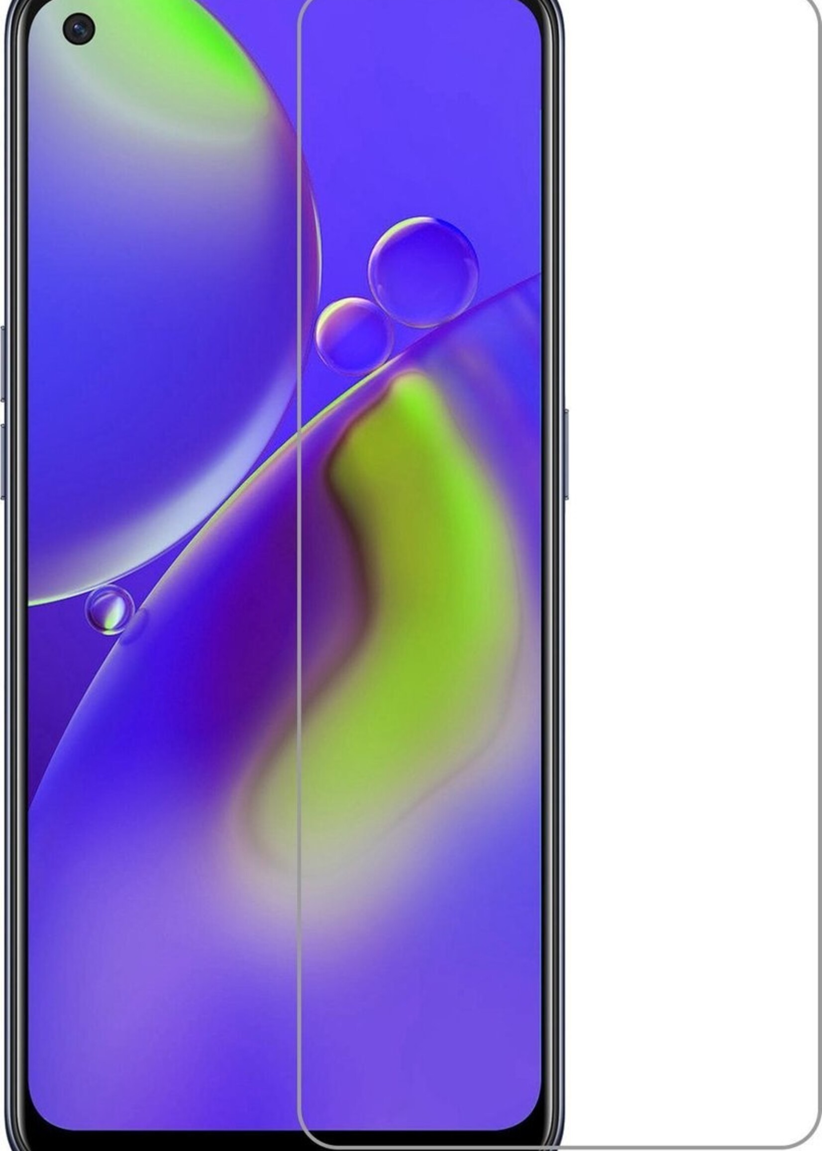LUQ Screenprotector Geschikt voor OPPO A74 4G Screenprotector Beschermglas Gehard Glas - Screenprotector Geschikt voor OPPO A74 4G Screenprotector Glas