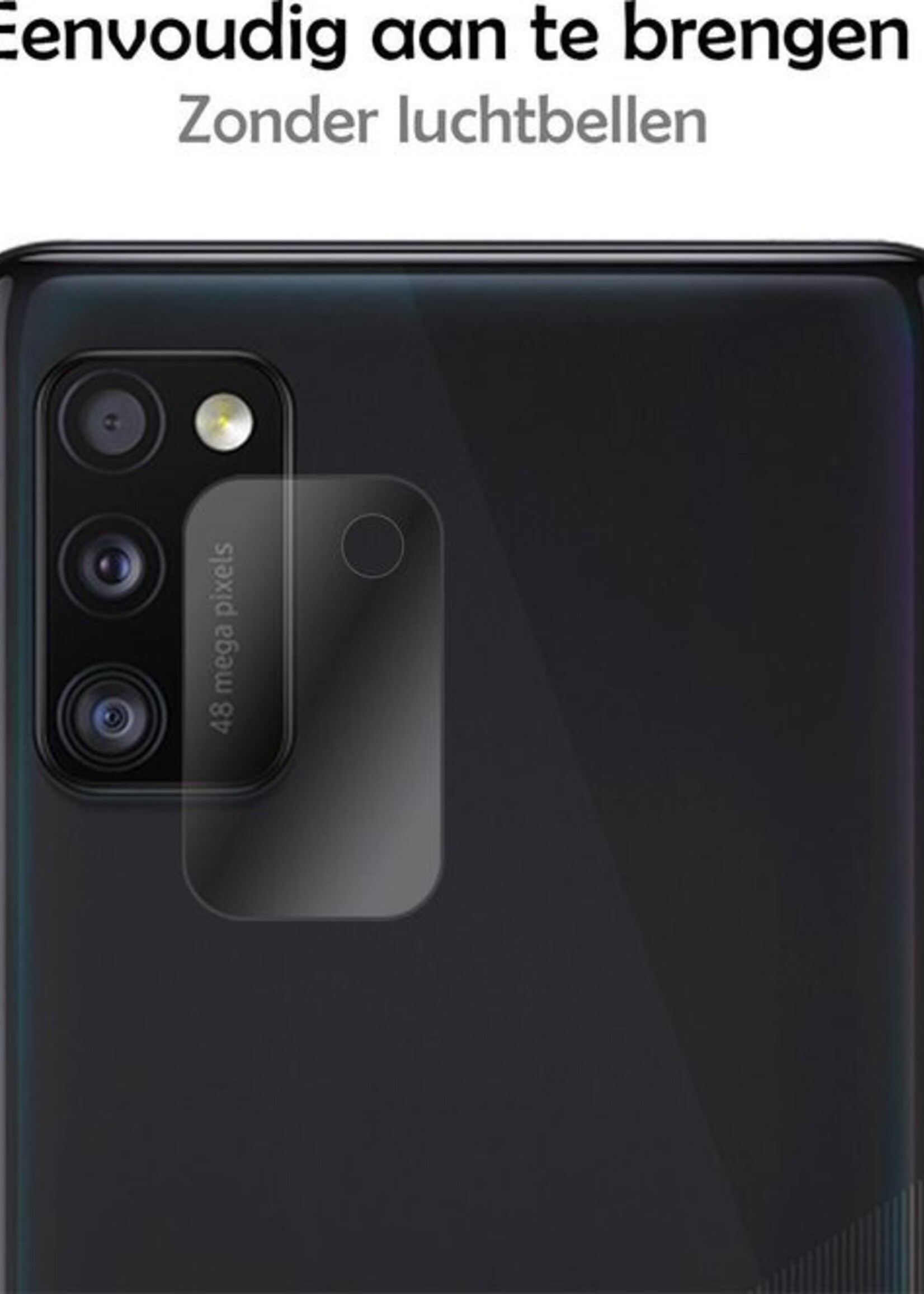 LUQ Screenprotector Geschikt voor Samsung A41 Camera Screenprotector Tempered Glass - Screenprotector Geschikt voor Samsung Galaxy A41 Screenprotector Camera Screenprotector
