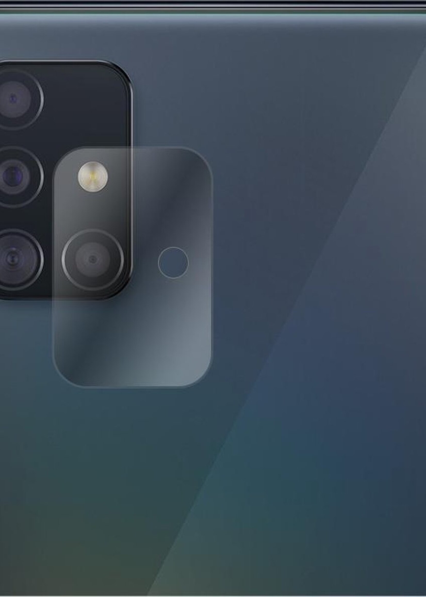 LUQ Screenprotector Geschikt voor Samsung A51 Camera Screenprotector Tempered Glass - Screenprotector Geschikt voor Samsung Galaxy A51 Screenprotector Camera Screenprotector