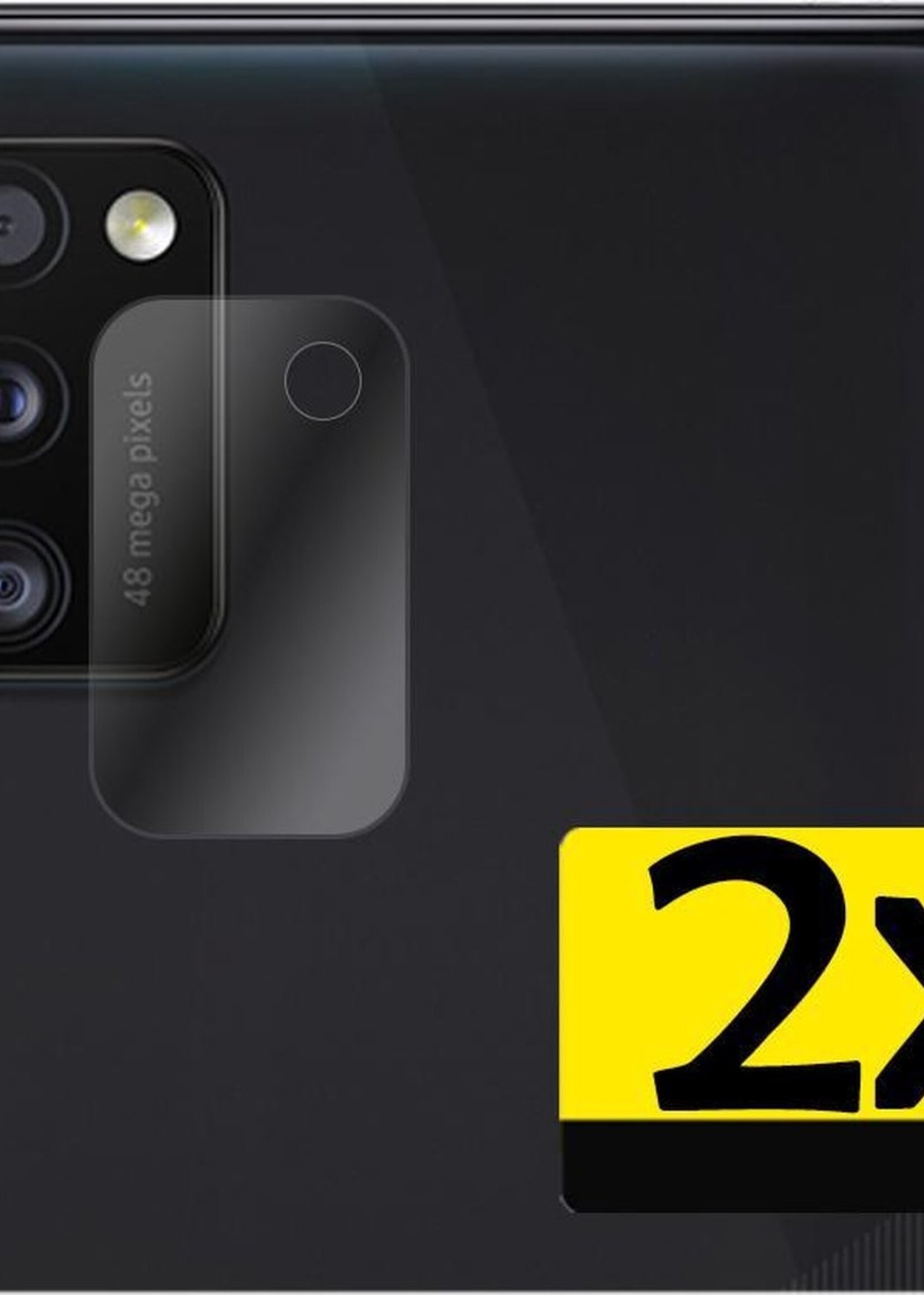 LUQ Screenprotector Geschikt voor Samsung A41 Camera Screenprotector Tempered Glass - Screenprotector Geschikt voor Samsung Galaxy A41 Screenprotector Camera Screenprotector - 2 Stuks