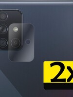 LUQ LUQ Samsung Galaxy A71 Camera Screenprotector - 2 PACK