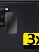 LUQ LUQ Samsung Galaxy A41 Camera Screenprotector - 3 PACK