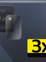 LUQ LUQ Samsung Galaxy A71 Camera Screenprotector - 3 PACK