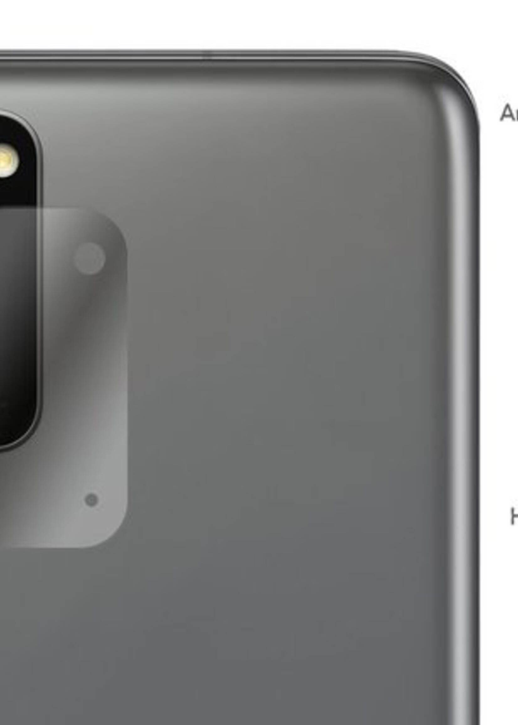 LUQ Screenprotector Geschikt voor Samsung S20 Camera Screenprotector Tempered Glass - Screenprotector Geschikt voor Samsung Galaxy S20 Screenprotector Camera Screenprotector