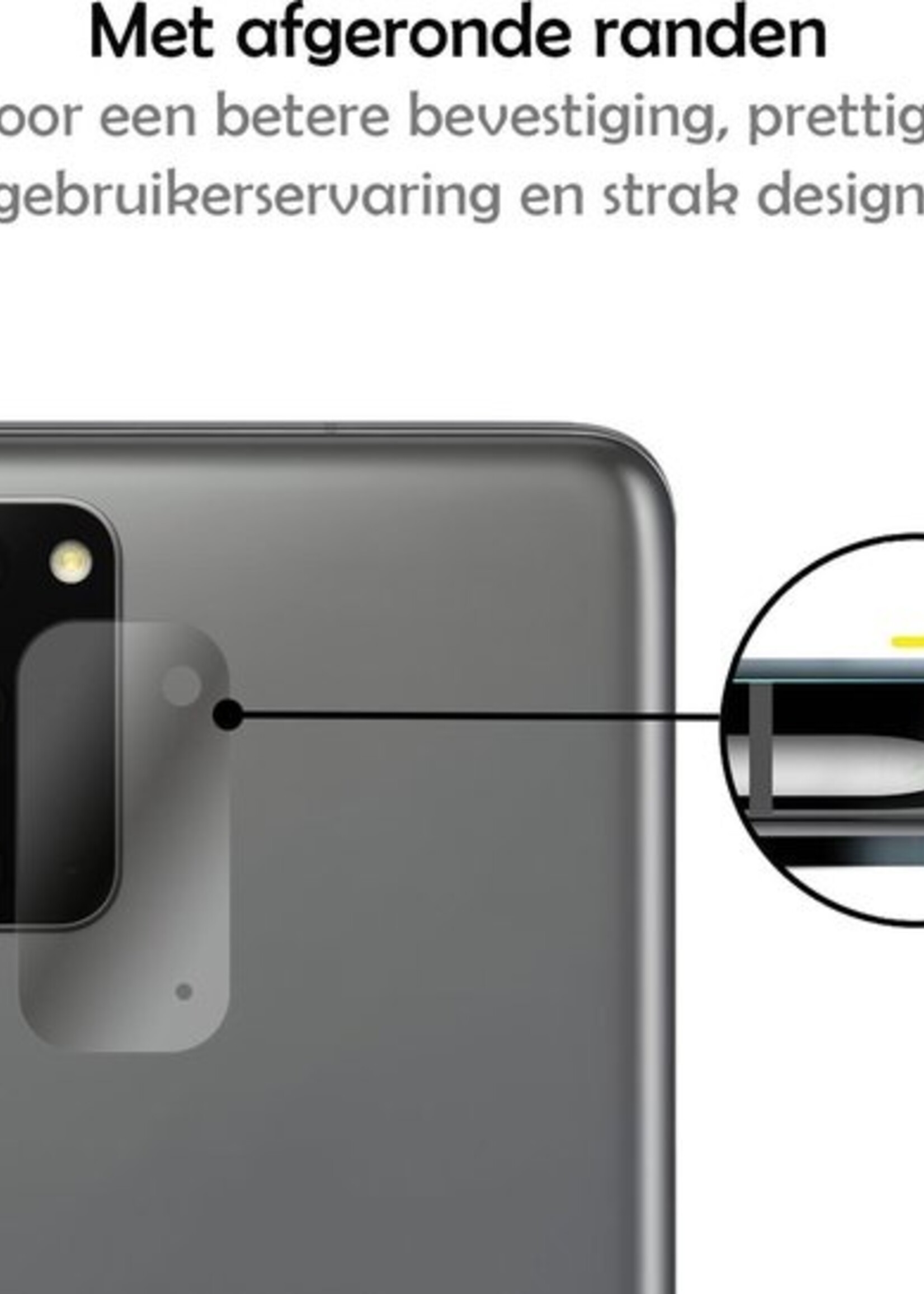 LUQ Screenprotector Geschikt voor Samsung S20 Camera Screenprotector Tempered Glass - Screenprotector Geschikt voor Samsung Galaxy S20 Screenprotector Camera Screenprotector