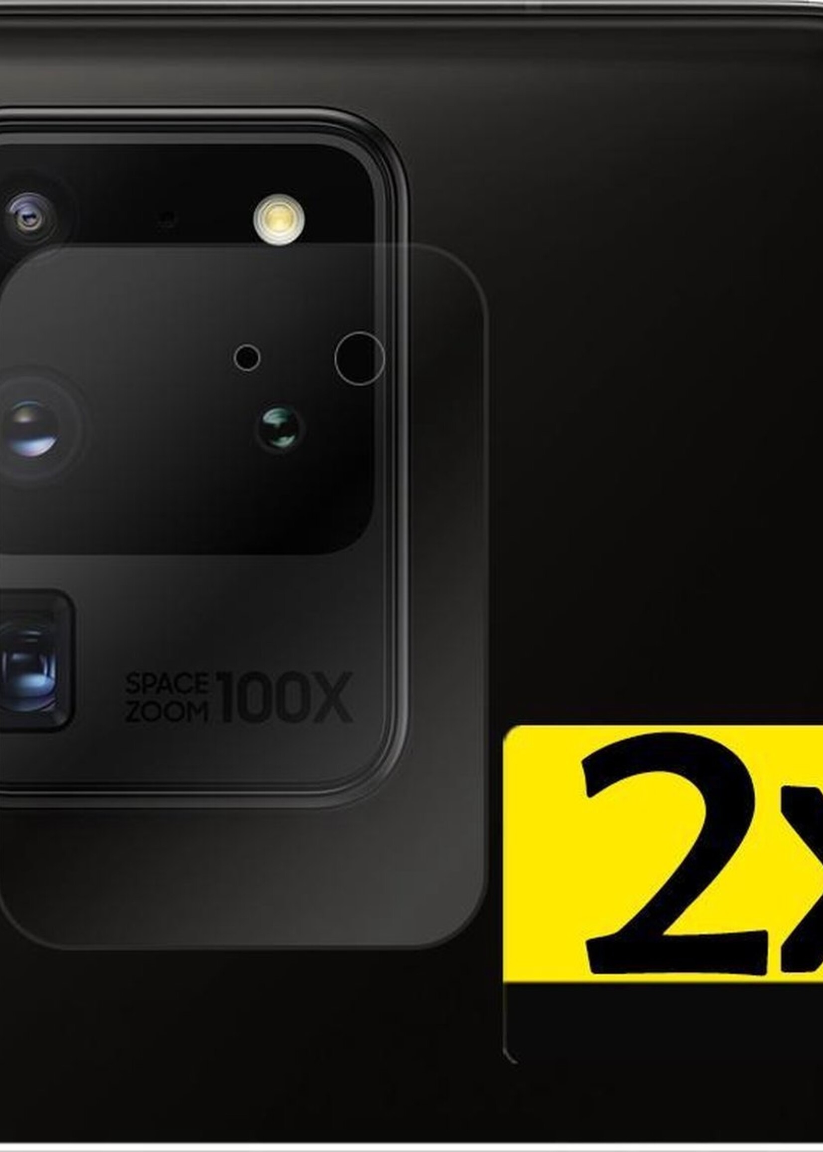 LUQ Screenprotector Geschikt voor Samsung S20 Ultra Camera Screenprotector Tempered Glass - Screenprotector Geschikt voor Samsung Galaxy S20 Ultra Screenprotector Camera Screenprotector - 2 Stuks