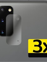 LUQ LUQ Samsung Galaxy S20 Camera Screenprotector - 3 PACK