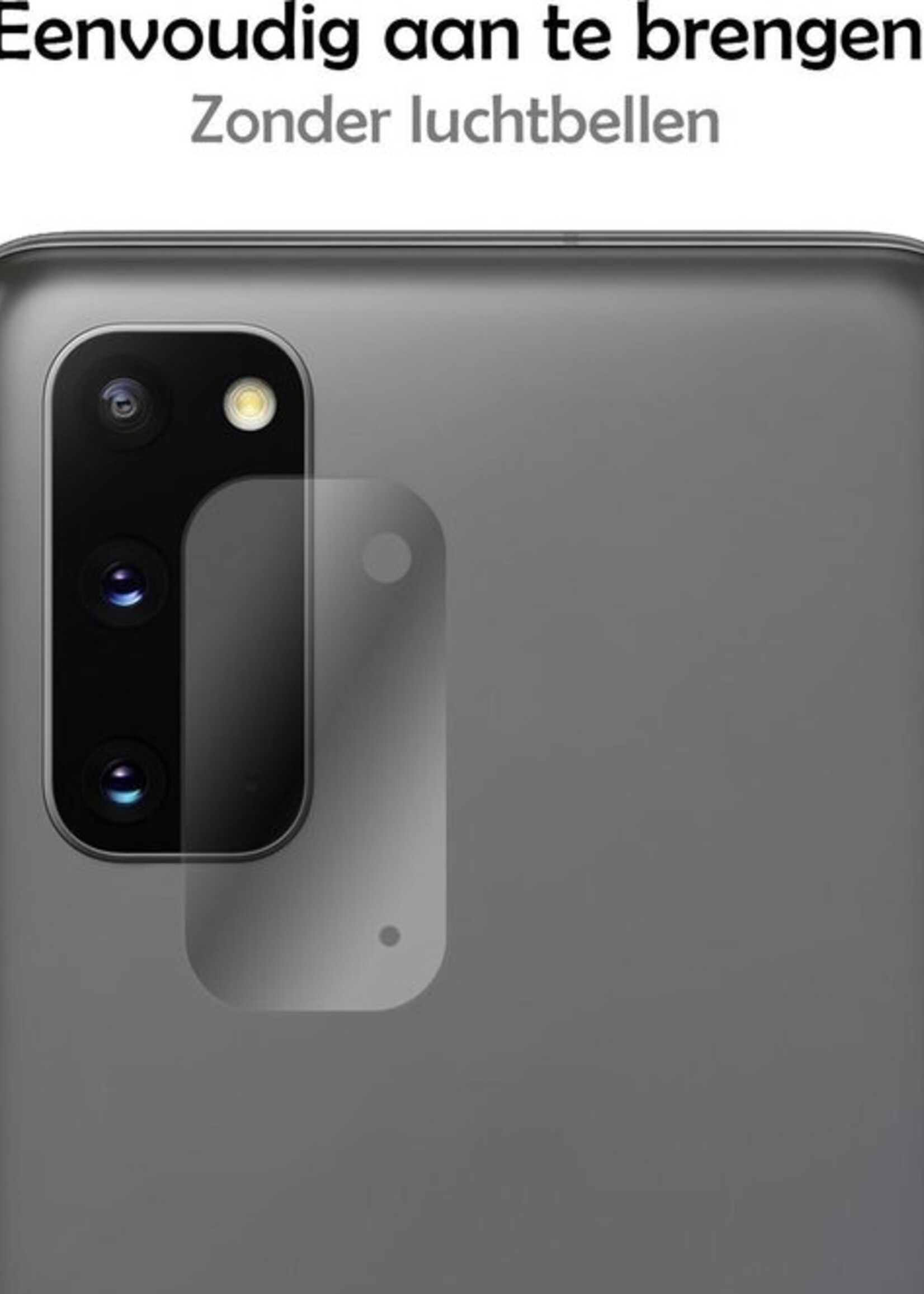LUQ Screenprotector Geschikt voor Samsung S20 Camera Screenprotector Tempered Glass - Screenprotector Geschikt voor Samsung Galaxy S20 Screenprotector Camera Screenprotector - 3 Stuks