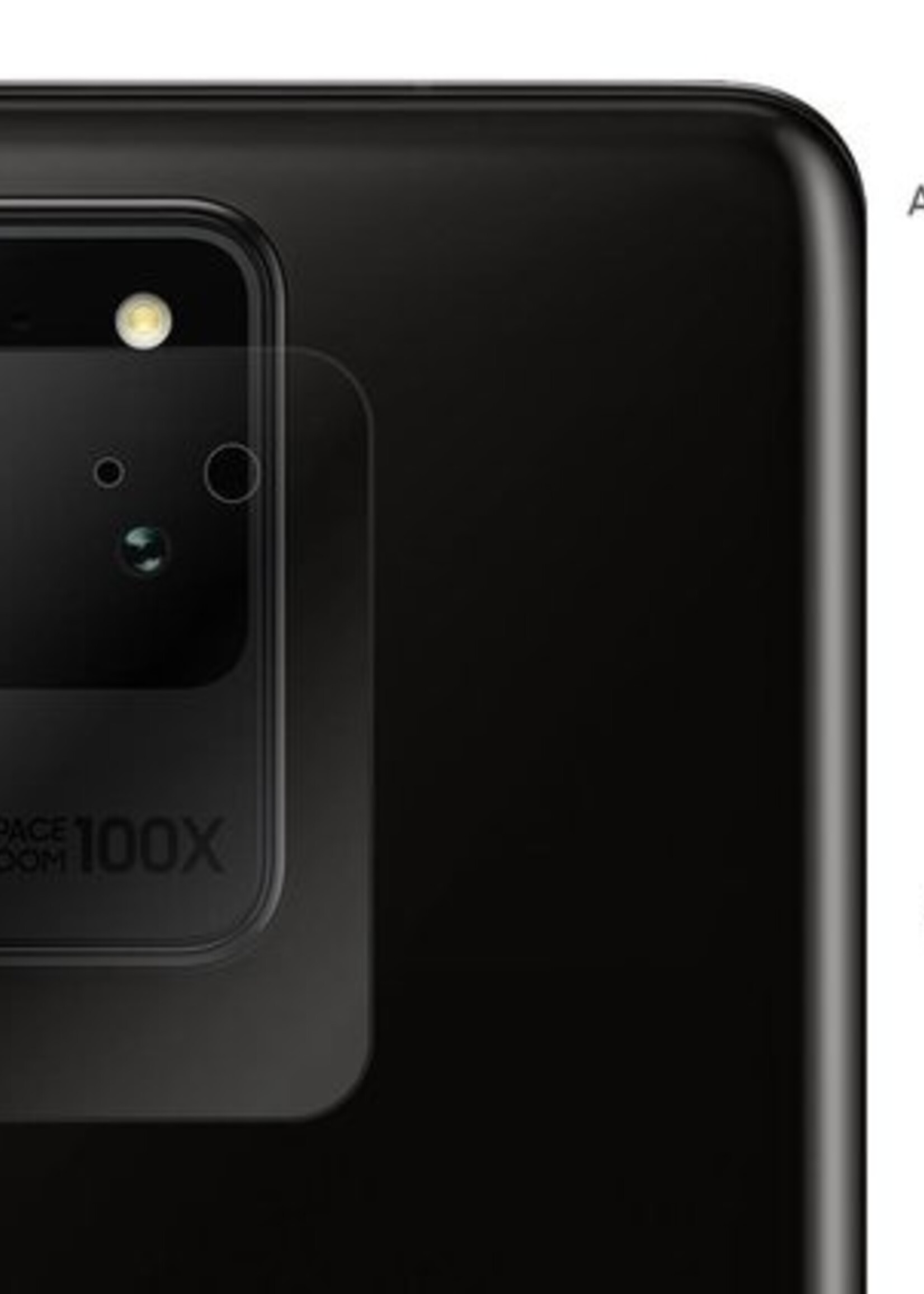 LUQ Screenprotector Geschikt voor Samsung S20 Ultra Camera Screenprotector Tempered Glass - Screenprotector Geschikt voor Samsung Galaxy S20 Ultra Screenprotector Camera Screenprotector - 3 Stuks