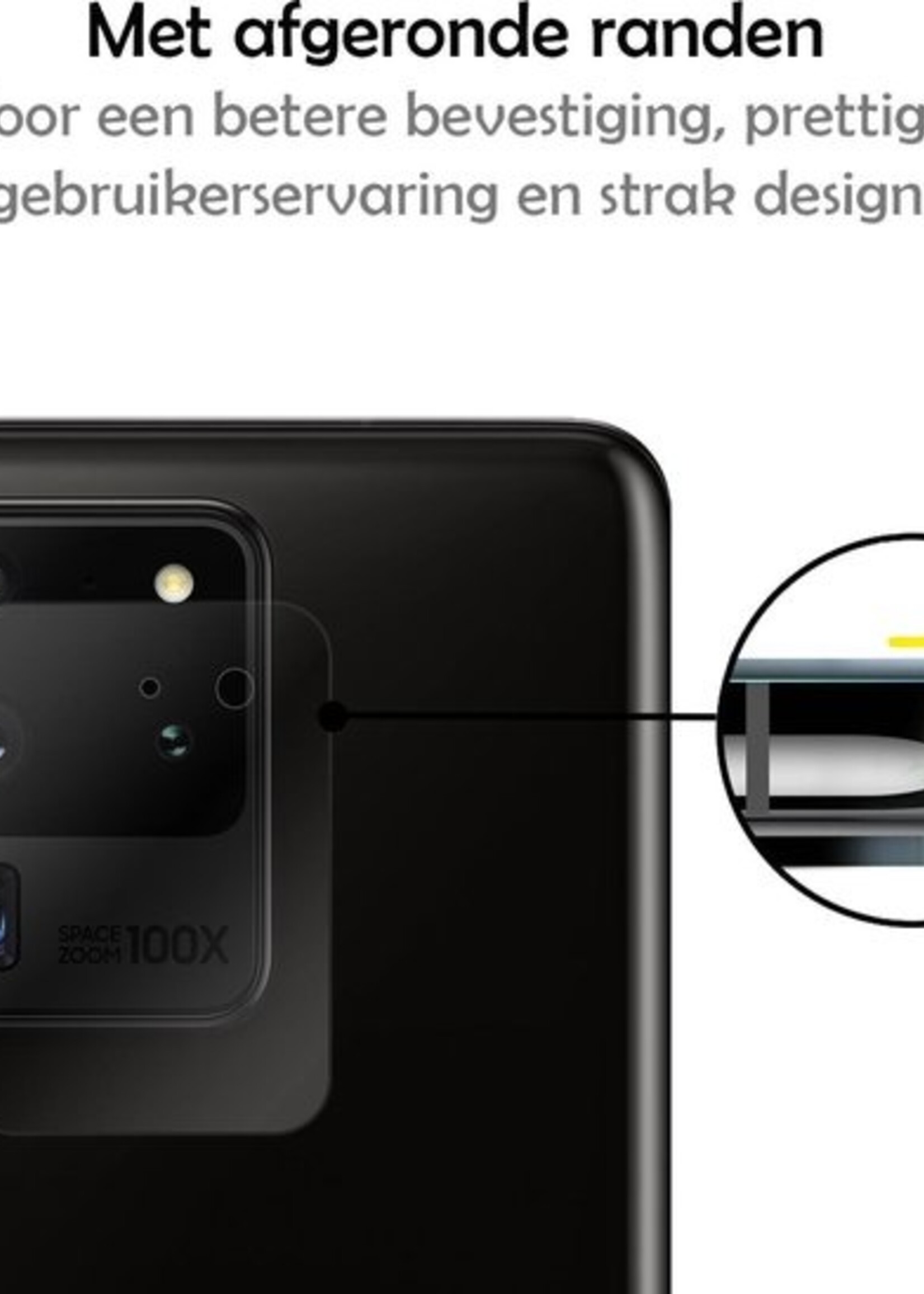 LUQ Screenprotector Geschikt voor Samsung S20 Ultra Camera Screenprotector Tempered Glass - Screenprotector Geschikt voor Samsung Galaxy S20 Ultra Screenprotector Camera Screenprotector - 3 Stuks