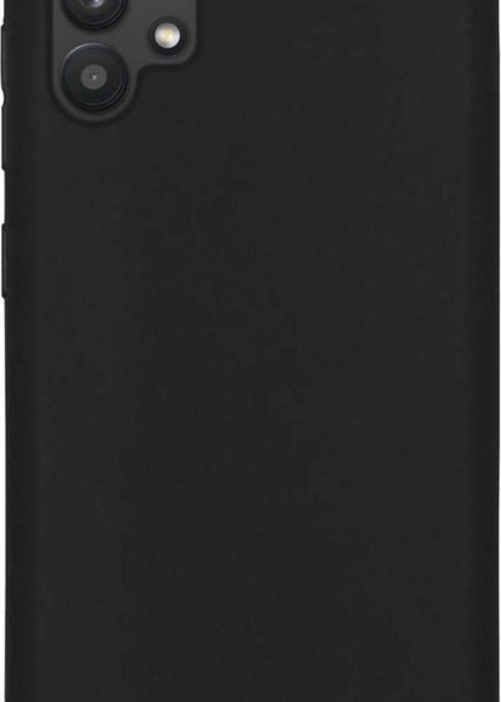 LUQ Hoesje Geschikt voor Samsung A32 4G Hoesje Siliconen Case - Hoes Geschikt voor Samsung Galaxy A32 4G Hoes Siliconen - Zwart