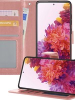LUQ LUQ Samsung Galaxy S20 FE Hoesje Bookcase - Rose Goud