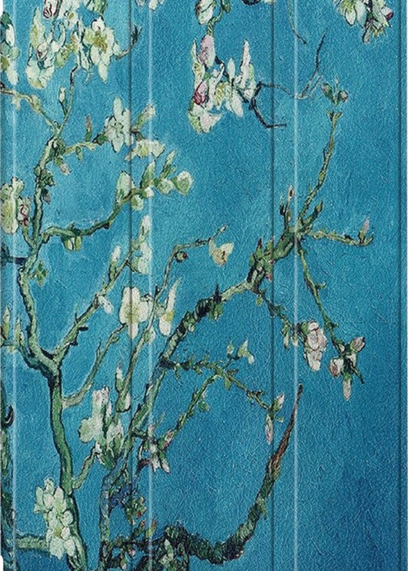 LUQ Hoes Geschikt voor Samsung Galaxy Tab A7 Lite Hoes Luxe Hoesje Book Case - Hoesje Geschikt voor Samsung Tab A7 Lite Hoes Cover - Bloesem