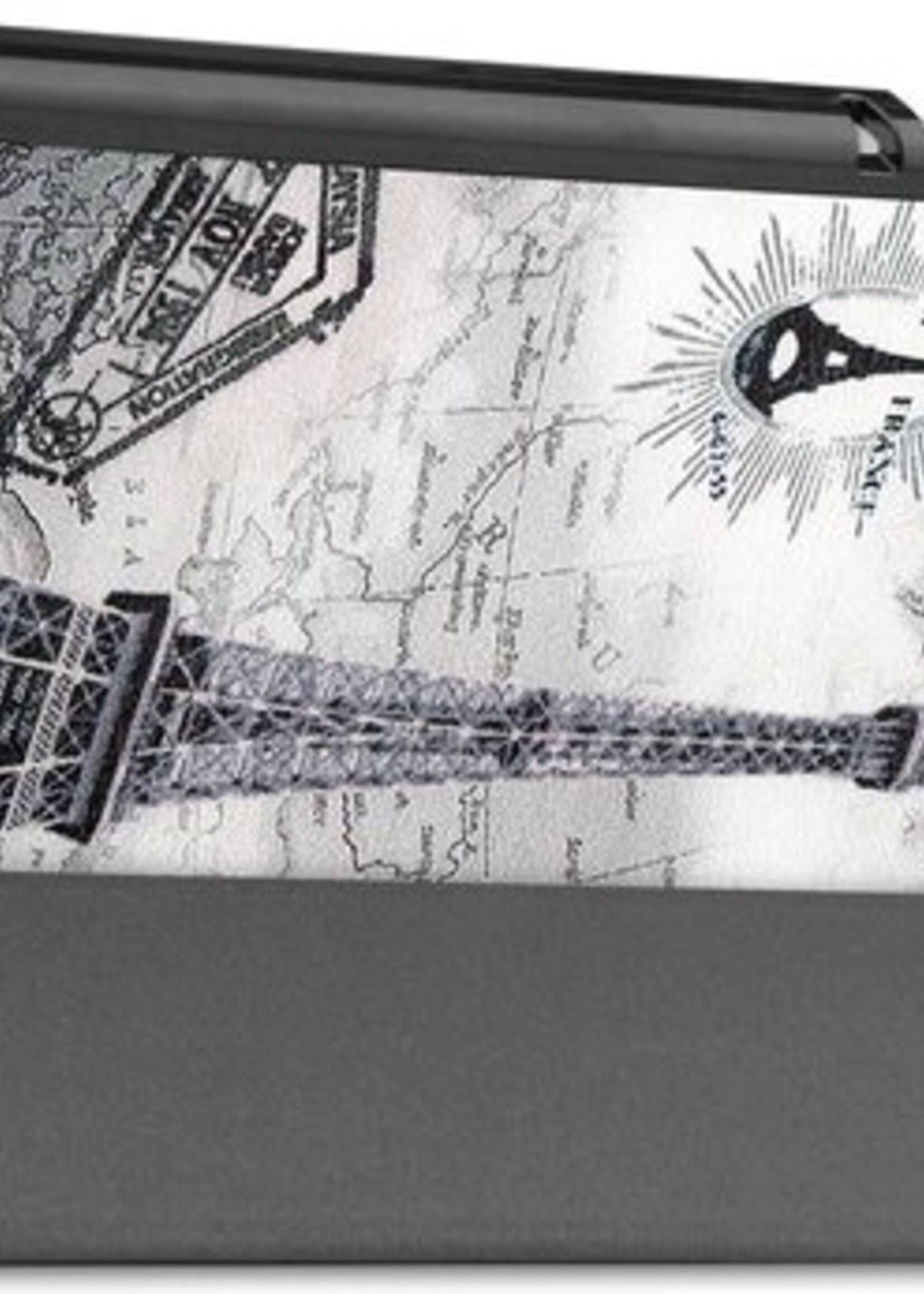 LUQ Hoes Geschikt voor Samsung Galaxy Tab A7 Lite Hoes Luxe Hoesje Book Case - Hoesje Geschikt voor Samsung Tab A7 Lite Hoes Cover - Eiffeltoren